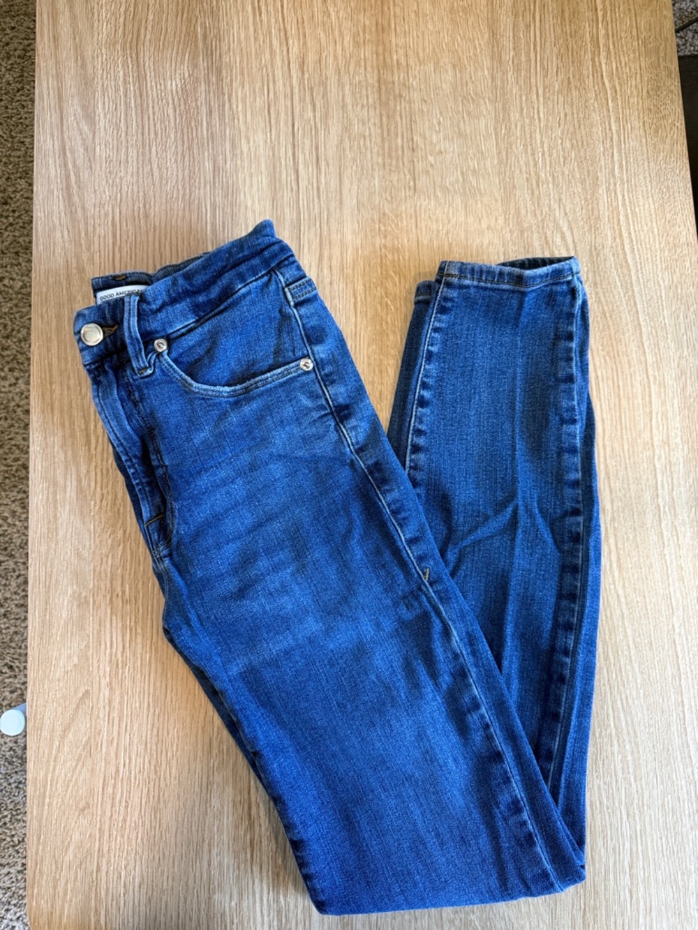 Good American good legs high rise skinny